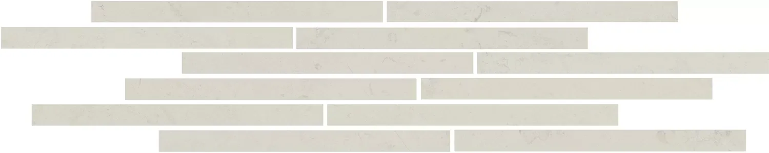 Декор Карму мозаичный бежевый светлый матовый 75x15x0,9