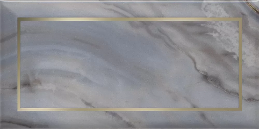 Декор Сеттиньяно синий глянцевый 9,9x20x0,92 OS\B275\19076