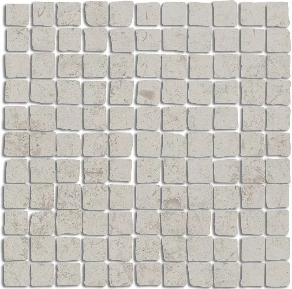 Декор Про Лаймстоун Спакко мозаичный серый светлый матовый 20x20x0,9. Фото 1 из 1