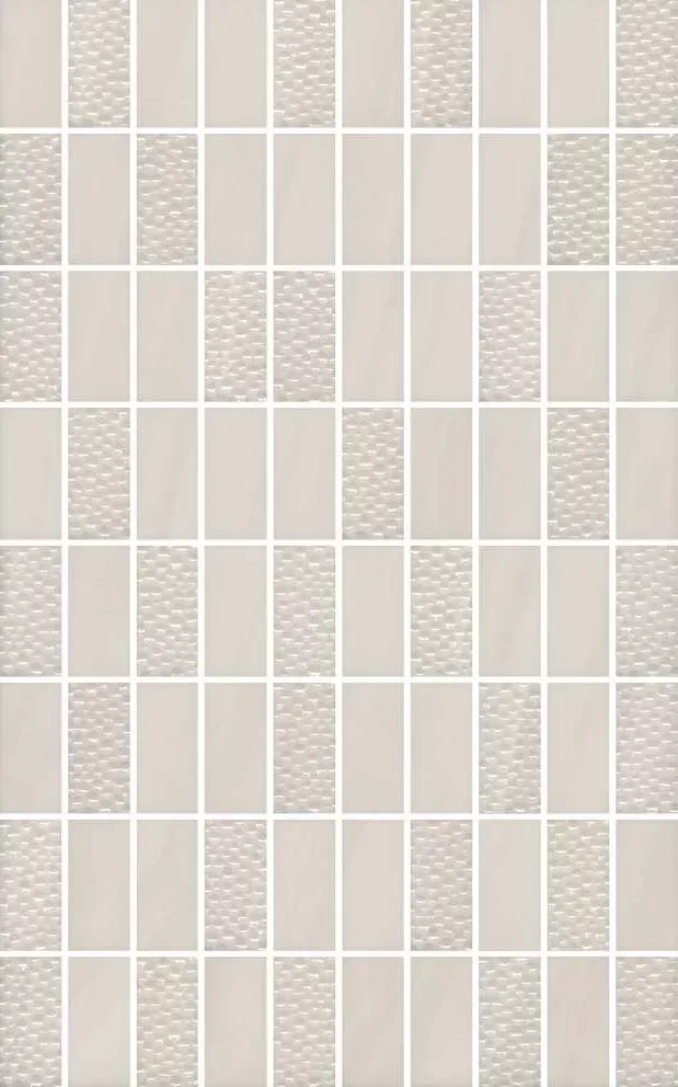 Декор Сияние мозаичный глянцевый 25x40x0,8 MM6380
