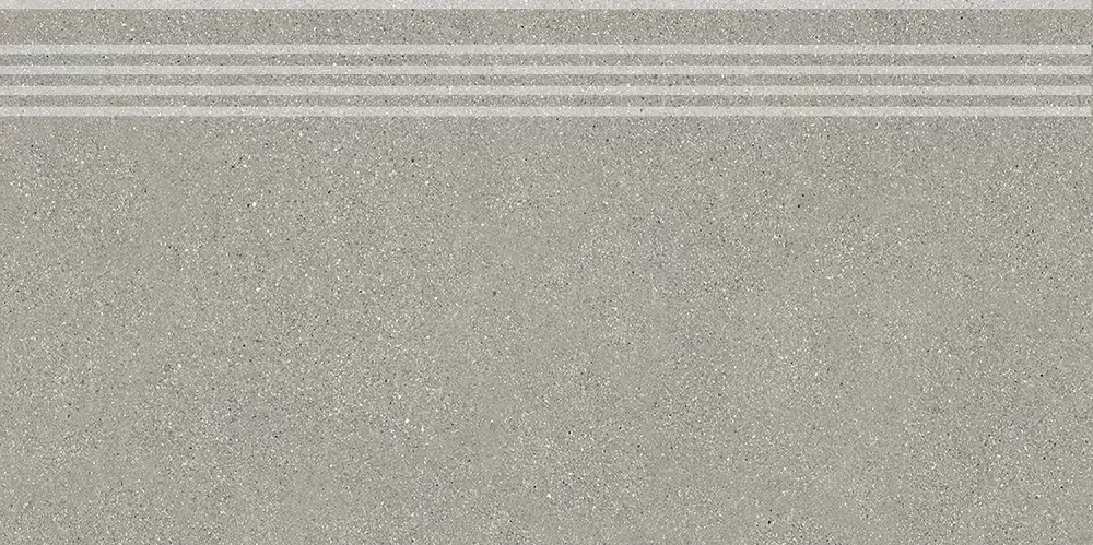 Ступень Джиминьяно серый матовый обрезной 30x60x0,9 DD254020R\GR