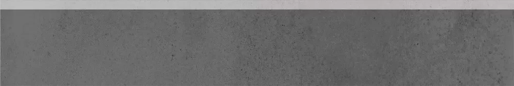 Плинтус Мирабо серый темный обрезной 60x9,5x0,9