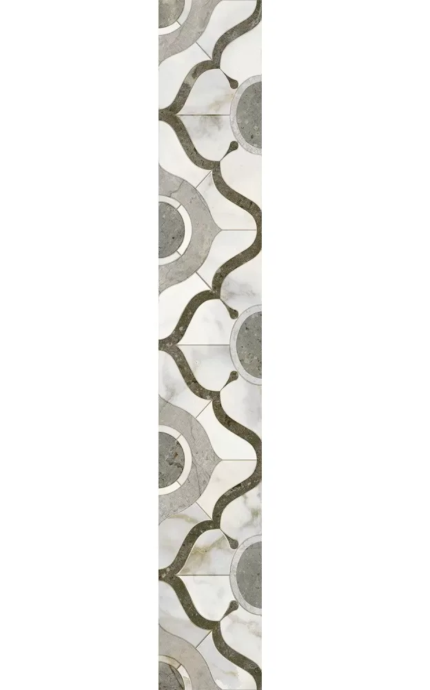 Бордюр Кантата глянцевый 40x6x0,8. Фото 1 из 1