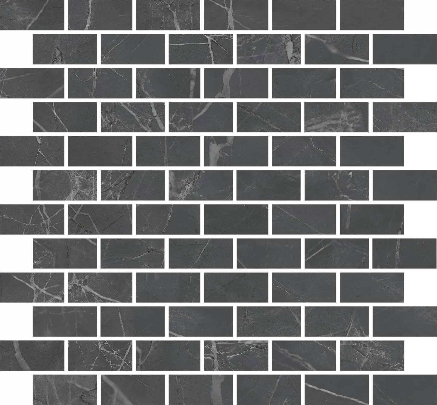 Декор Буонарроти серый темный мозаичный матовый 32x30x0,9. Фото 1 из 1
