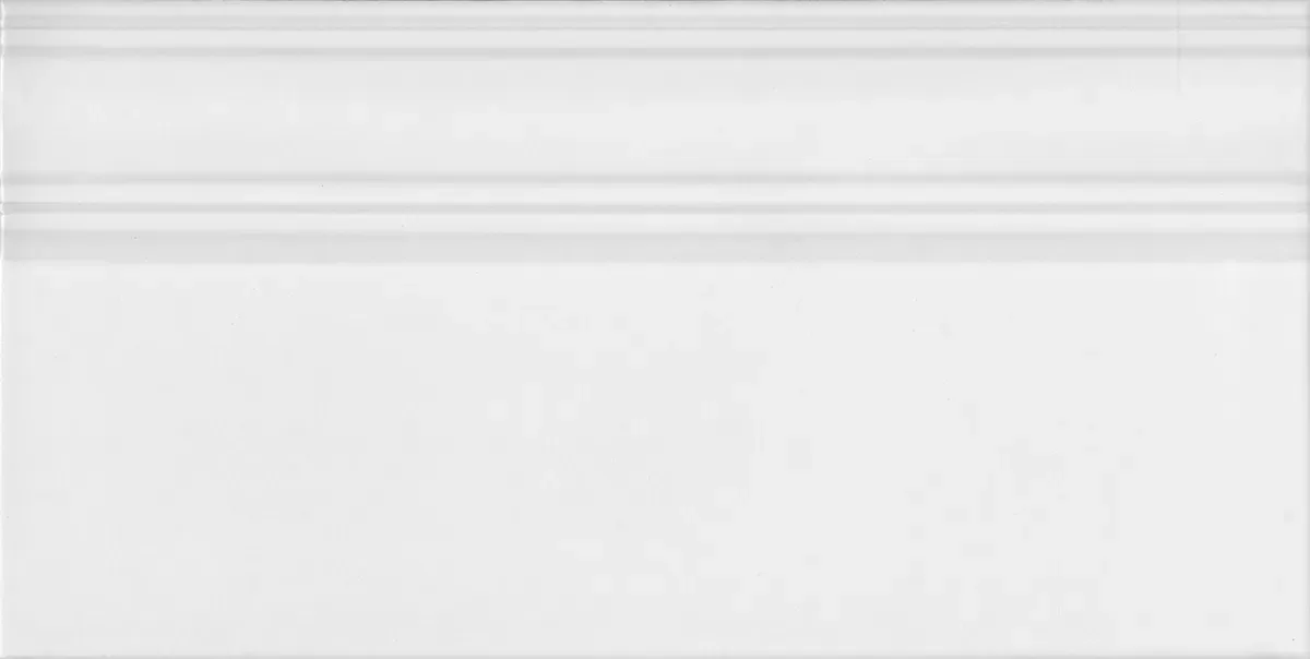 Плинтус Монфорте белый матовый обрезной 20x40x1,6 FME006R