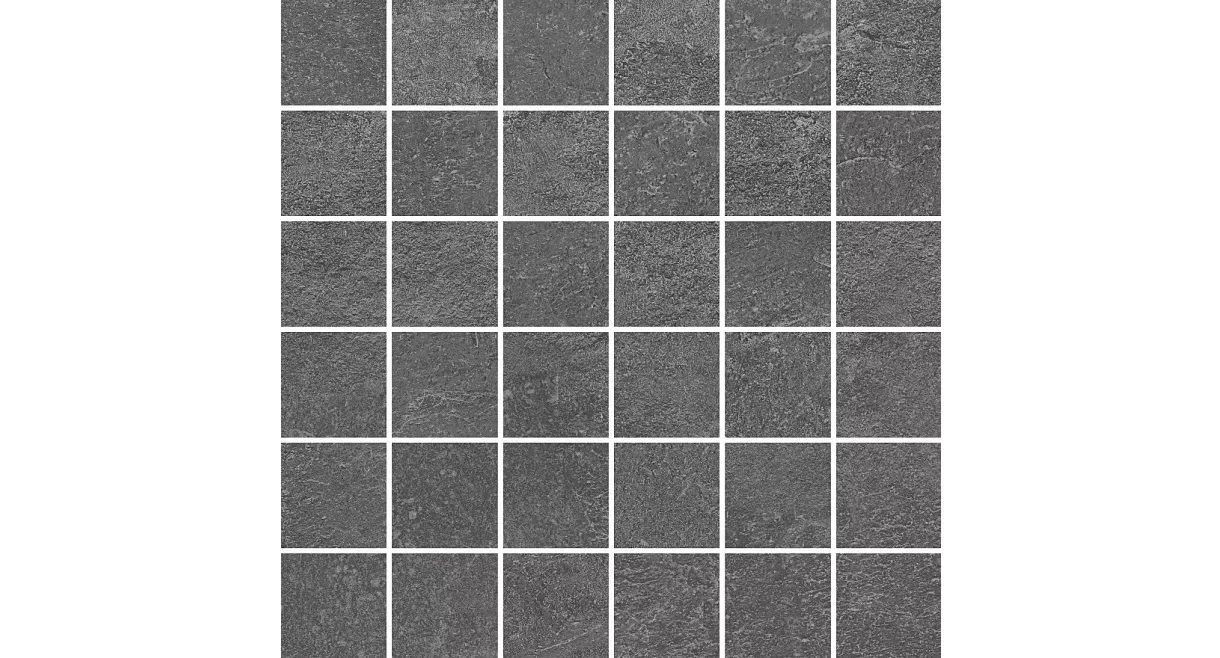 Декор Про Стоун антрацит мозаичный 30x30x0,9