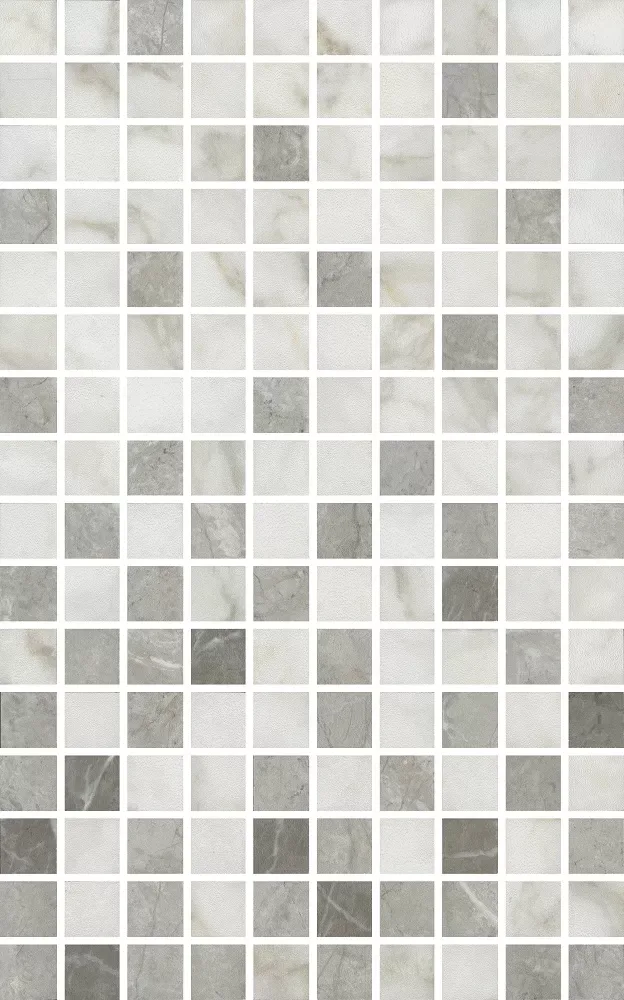 Декор Кантата 1 мозаичный микс глянцевый 25x40x0,8. Фото 1 из 1
