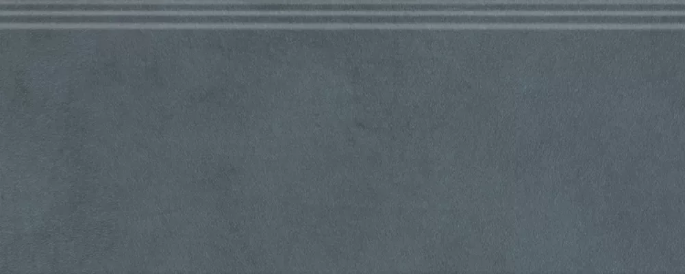 Плинтус Чементо синий тёмный матовый обрезной 30x12x1,3 FMF019R