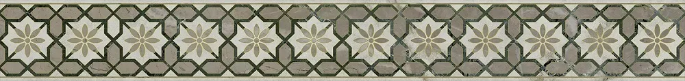 Бордюр Серенада 1 лаппатированный обрезной 60x7,2x0,9. Фото 1 из 1