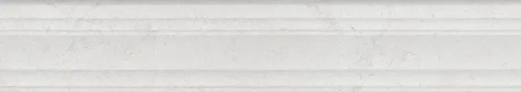 Бордюр Багет Гране белый матовый обрезной 40x7,3x2,7. Фото 1 из 1