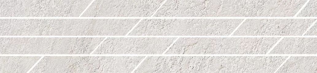 Бордюр Гренель серый светлый мозаичный 46,8x9,8x0,9. Фото 1 из 1