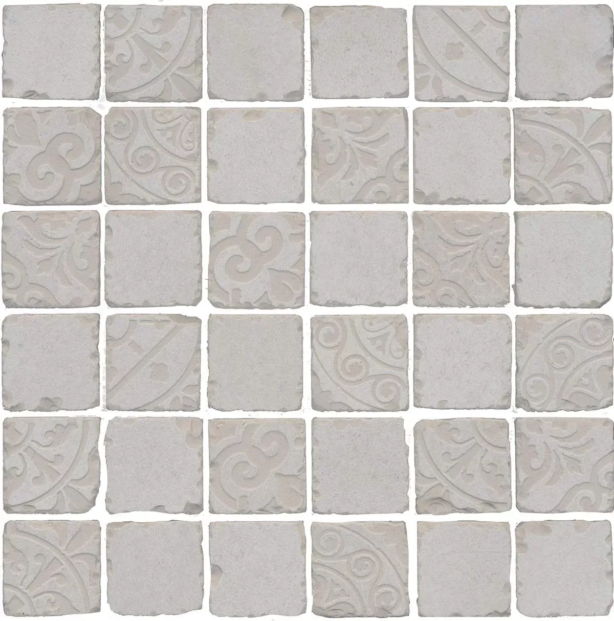 Декор Про Фьюче серый светлый мозаичный 30x30x0,9. Фото 1 из 1