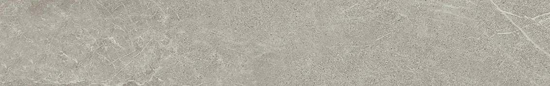 Плинтус Эстерель серый светлый матовый обрезной 60x9,5x0,9. Фото 1 из 1