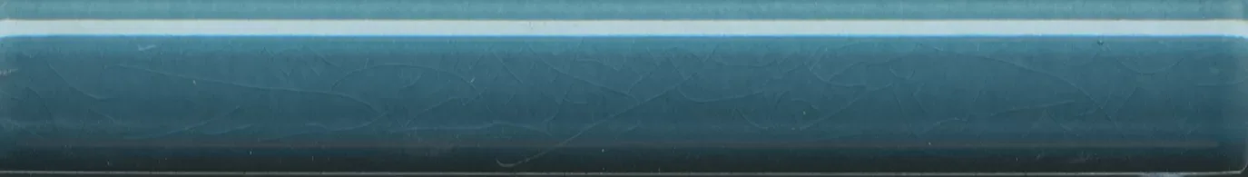 Бордюр Багет Салинас синий глянцевый 15x2x1,1