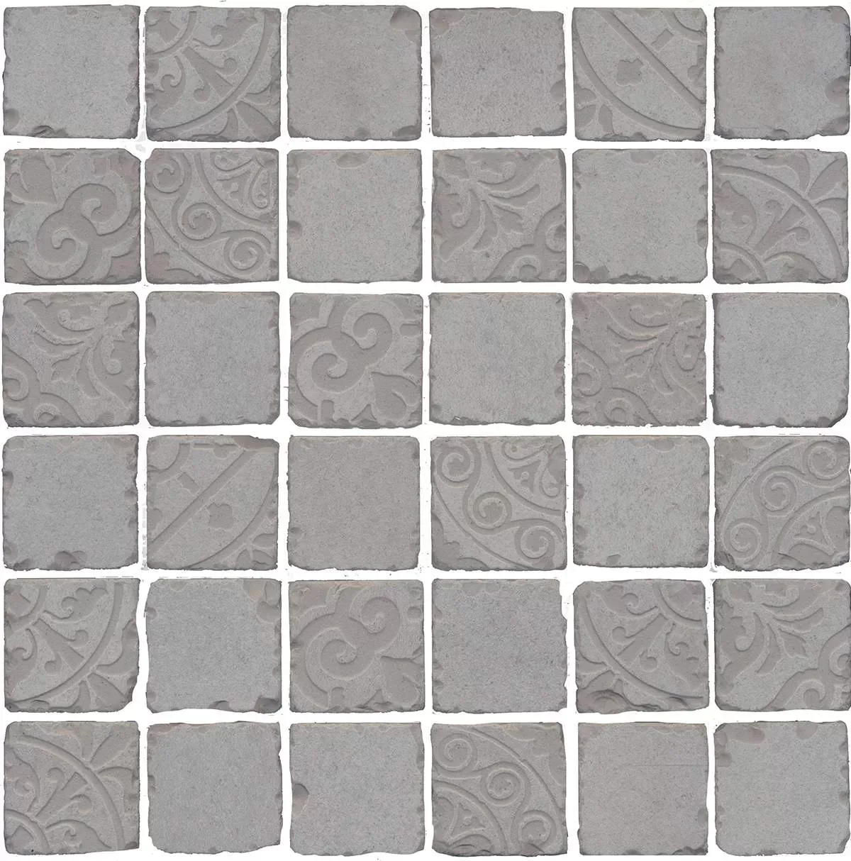 Декор Про Фьюче серый мозаичный 30x30x0,9