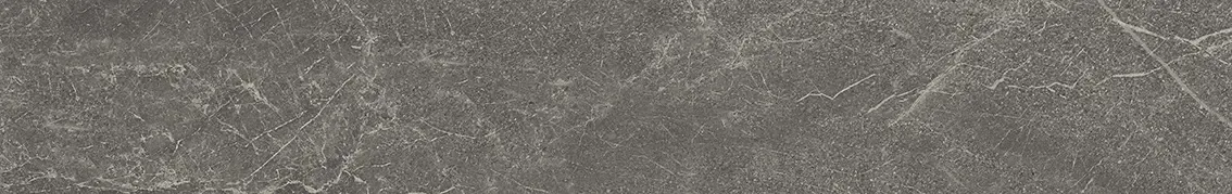 Плинтус Эстерель серый тёмный матовый обрезной 60x9,5x0,9. Фото 1 из 1