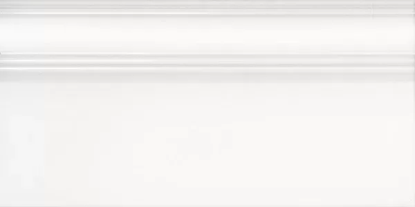 Плинтус Беллони белый матовый обрезной 20x40x1,6 FME032R