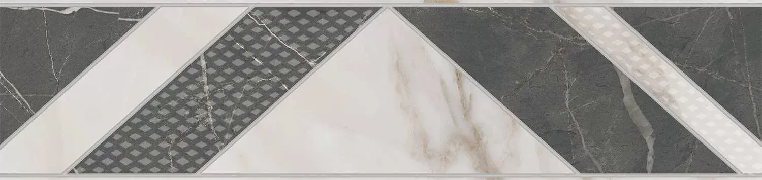 Бордюр Буонарроти матовый обрезной 30x7,2x0,9. Фото 1 из 1