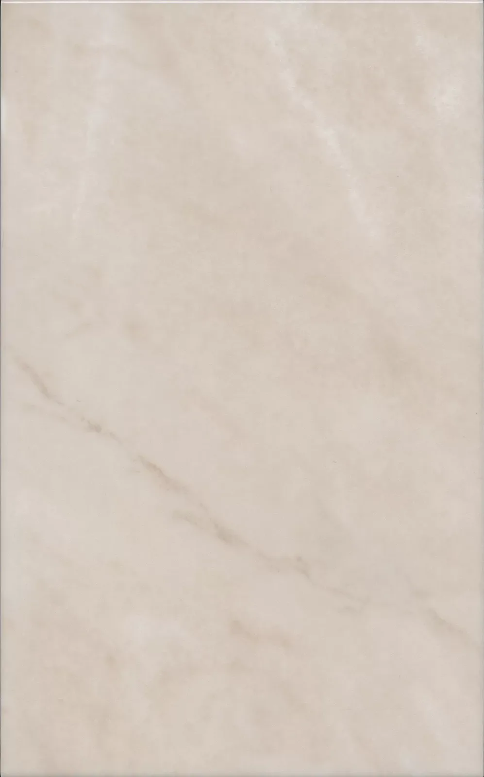 Винетта бежевый светлый глянцевый 25x40x0,8. Фото 1 из 1