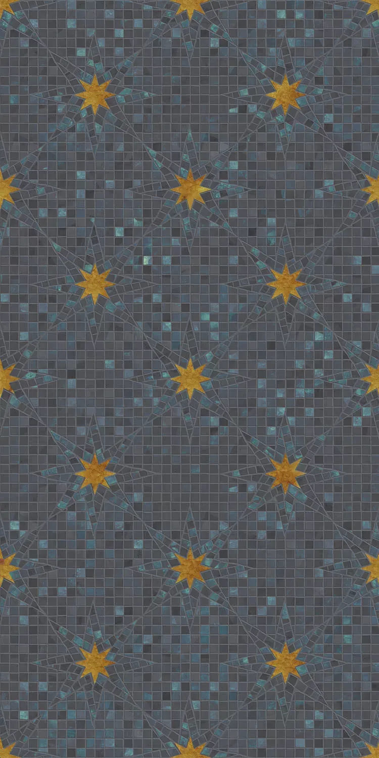 Декор Сан-Марко матовый обрезной 40x80x1