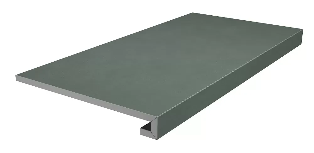 Ступень клееная Про Чементо зелёный матовый 33x60x0,9 DD642120R\GCF