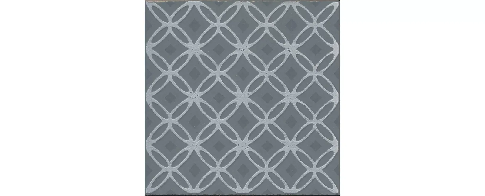 Декор Агуста 1 синий матовый 9,8x9,8x0,7