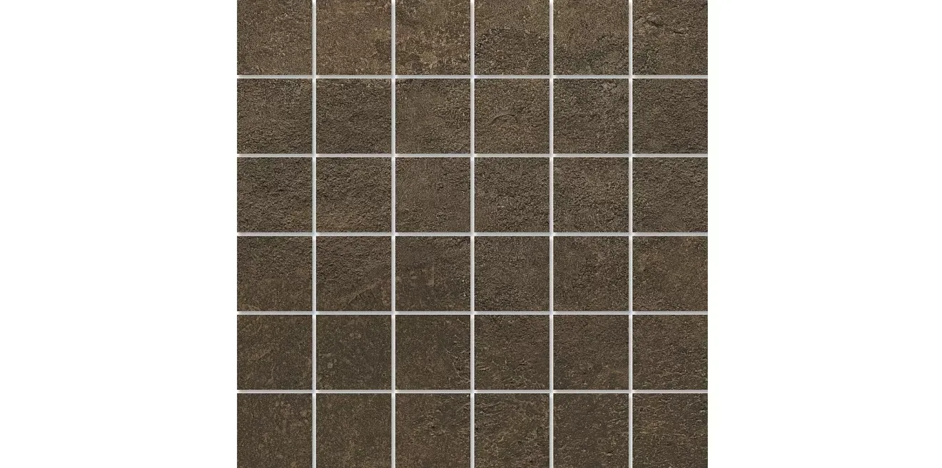 Декор Про Стоун коричневый мозаичный 30x30x0,9. Фото 1 из 1