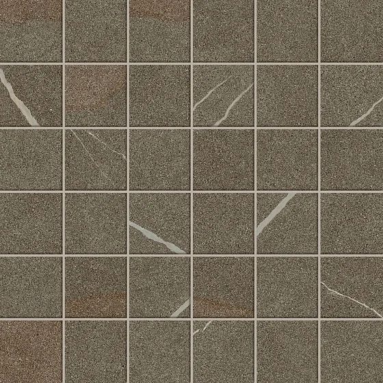 Мозаика /Керамогранит/ ATLAS CONCORDE RUSSIA FORTE DEI MARMI ROCK / ФОРТЕ ДЕЙ МАРМИ РОК Alpine Brown Mosaic 610110001306