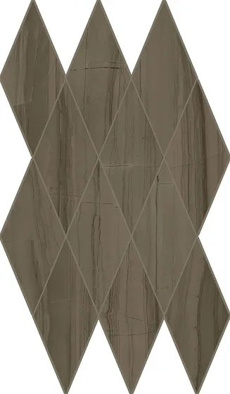Мозаика /Керамогранит/ ITALON / ИТАЛОН CHARME ADVANCE Elegant Brown Mosaico Diamond Люкс 620110000140