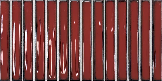 Керамическая плитка для стен DNA OSAKA BARS Red 133482