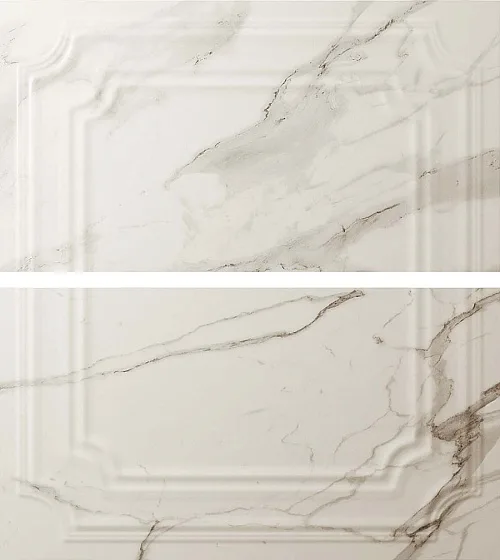 Керамическая плитка для стен ATLAS CONCORDE RUSSIA SUPERNOVA MARBLE / СУПЕРНОВА МАРБЛ Calacatta Gold Boiserie 3D / Калакатта Голд Буазери 3Д 600080000231