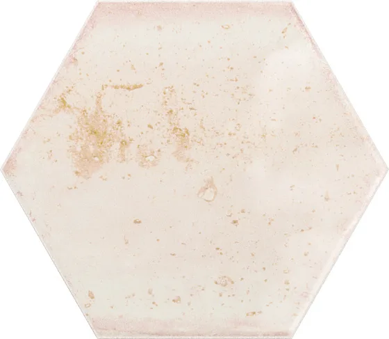 Керамическая плитка для стен CERAMICA RIBESALBES HOPE Rose Hex Glossy PT03133