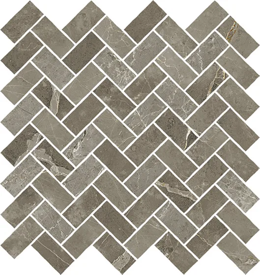 Мозаика /Керамогранит/ ITALON / ИТАЛОН STELLARIS Tuscania Grey Mosaico Cross Натуральный 620110000216