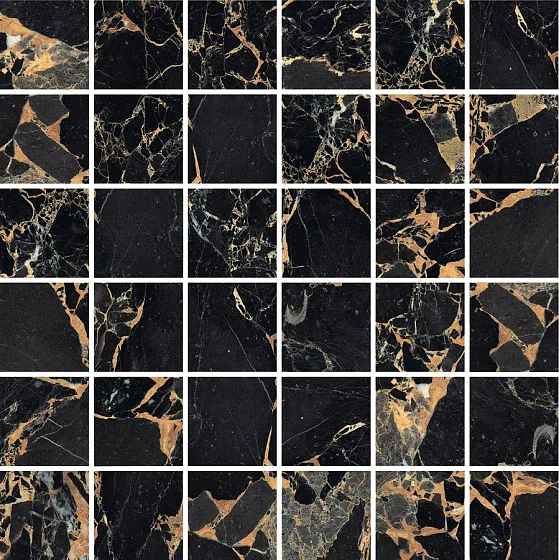 Мозаика /Керамогранит/ VALLELUNGA DORO&MALFI Doro Mosaico Satin 3D A2DOR705X5MS