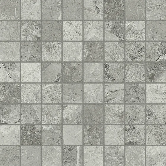 Мозаика /Керамогранит/ ITALON / ИТАЛОН CHARME EXTRA Silver Mosaico Люкс 610110000344