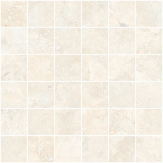 Мозаика /Керамогранит/ SANT'AGOSTINO INVICTUS CROSS Mosaico White Nat CSAMICWH30