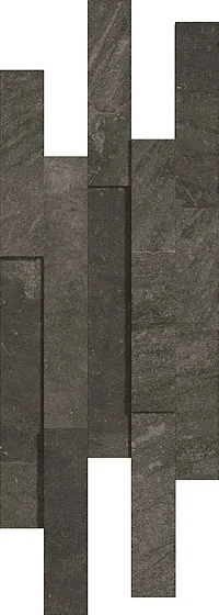 Мозаика /Керамогранит/ ITALON / ИТАЛОН CLIMB Graphite Brick 3D Натуральный 620110000060