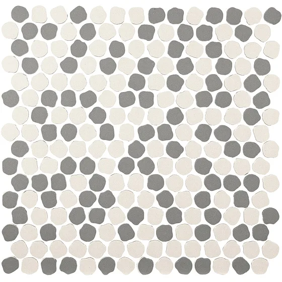 Мозаика /Керамогранит/ DECORATORI BASSANESI BONBON Mix A: White / Ardesia BONBONMIXA