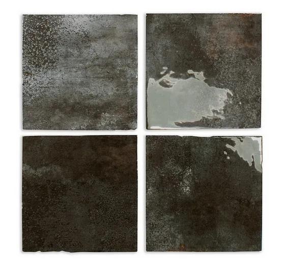 Керамическая плитка для стен DNA ENAMEL Square Charcoal 123076