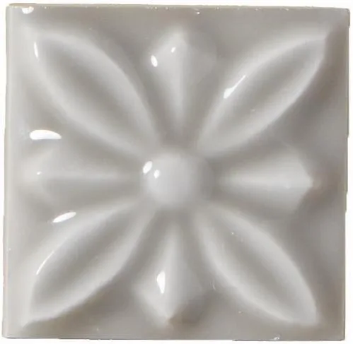 Декоративные элементы ADEX STUDIO Вставка Relieve Flor № 1 Graystone ADST4059