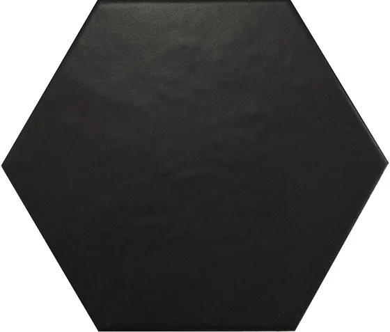 Напольная плитка / Керамогранит EQUIPE HEXATILE Negro Mate 20338