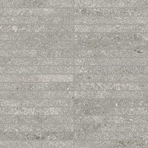 Мозаика /Керамогранит/ ITALON / ИТАЛОН AURA Stone Grey Mosaico Strip / Стоун Грэй Мозаика Стрип 610110001426