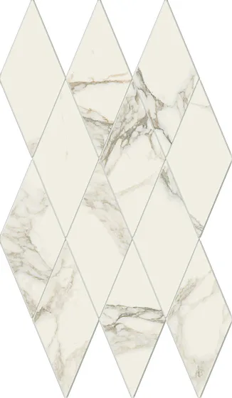 Мозаика /Керамогранит/ ITALON / ИТАЛОН CHARME DE LUXE Arabescato Mosaico Diamond Люкс 620110000112