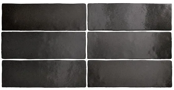 Керамическая плитка для стен EQUIPE MAGMA Black Coal 24962