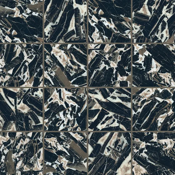 Мозаика /Керамогранит/ REX CERAMICHE ETOILE DE REX Mosaico Brown River Glossy 6mm 761946