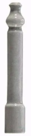 Специальные элементы CERAMICHE GRAZIA EPOQUE Внешний угол Ang. Zoccolo Grey Craquele ZOAE4