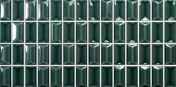Керамическая плитка для стен WOW 3D BARS 3DB Diamond Emerald Gloss 135543