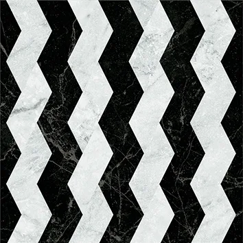 Керамогранит 41zero42 DANDY Ribbon Black_White 4101202