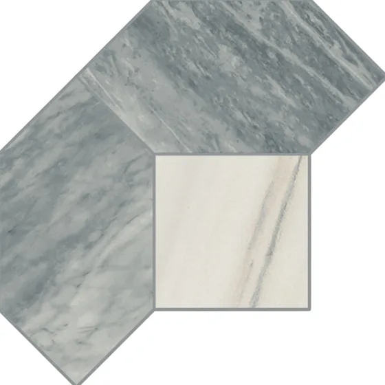 Мозаика /Керамогранит/ ITALON / ИТАЛОН CHARME EXTRA Atlantic Mosaico Polygon Люкс. Фото 1 из 1