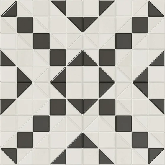 Керамогранит WOW TESSERAE Like B&W 130014